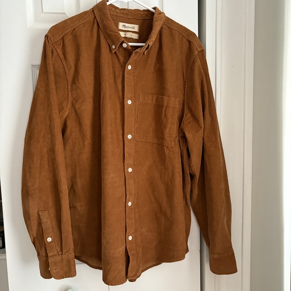 Madewell Men's Corduroy Button-Down Shirt